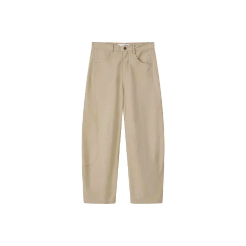 YOSHIYOYI Повседневные брюки Мужские Хаки