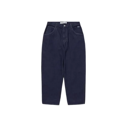 LACOSTE Collaboration Темные джинсы индиго для мужчин
