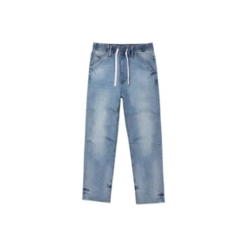 ABLE JEANS Небесно-голубой Мужские Джинсы