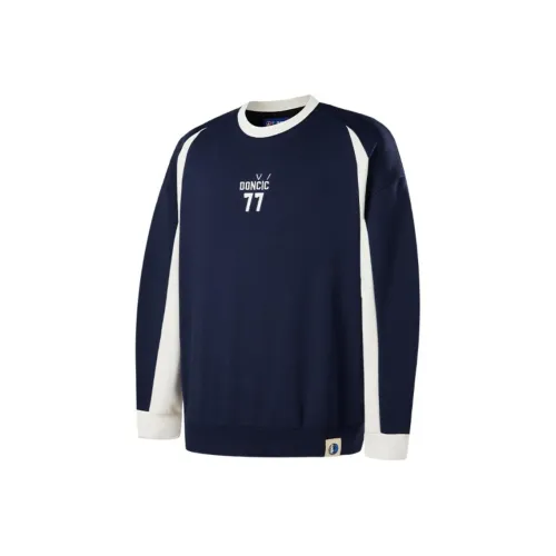 NBA Mavericks Team Doncic Свитшот Унисекс Темно-синий