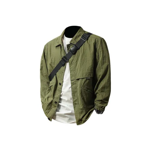 Seasonal Words Одежда с защитой от солнца Мужской Зеленый