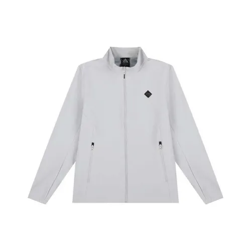 361° Тренчкот Мужской Серебристо-Серый