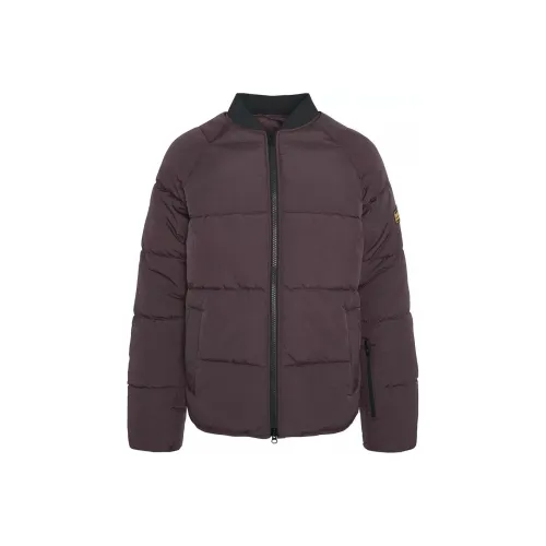 BARBOUR Хлопковый пуховик Мужской Коричневый