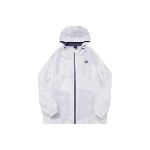 PEAK ZONGXUNXILIE Тренчкот Мужской Натуральный Белый