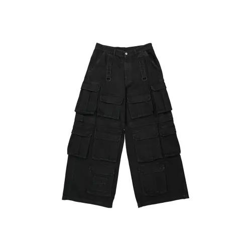 Vetements Черные унисекс брюки карго