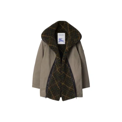 Burberry Серый Мужской Парки