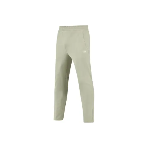 Skechers Basic Sports Series Вязаные тренировочные брюки мужские прочный серый