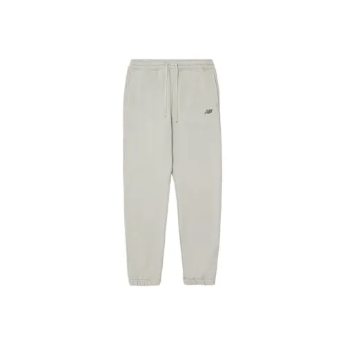 New Balance совместный бренд Вязаные тренировочные штаны Мужские Светло-серые