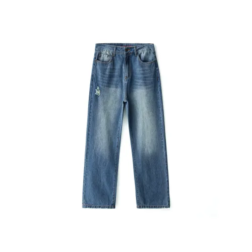 LUCKY BRAND Синие Унисекс Джинсы