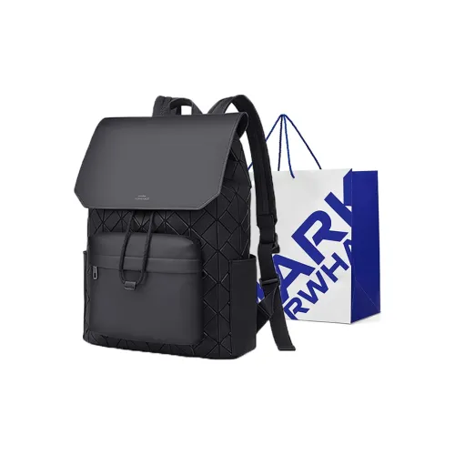 FAIRWHALE Рюкзак из синтетической кожи мужской стандартный черный