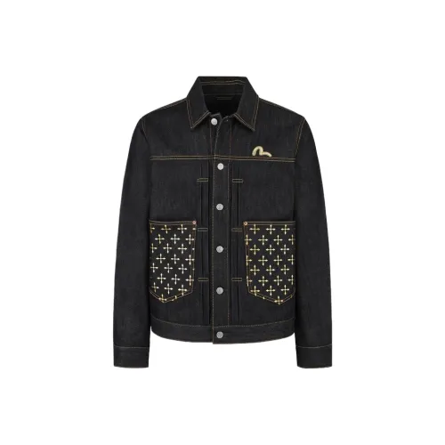 EVISU Denim Jacket Men's Denim Blue