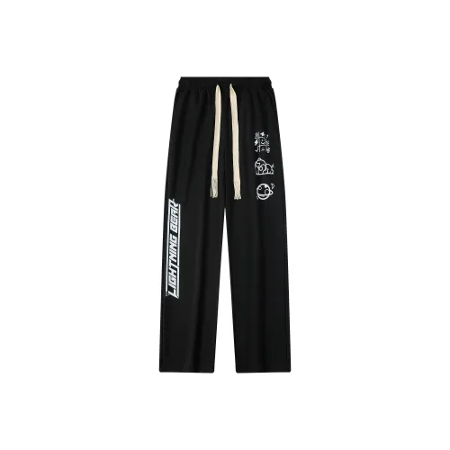 LIGHTNING BEAR Унисекс Повседневные брюки