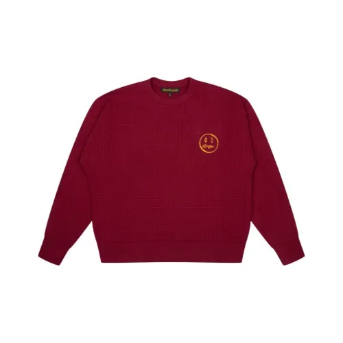 Drew House SS25 Бургундский Унисекс Свитеры