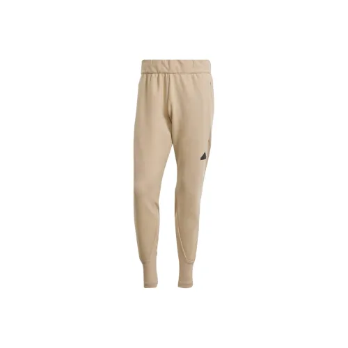 Adidas Z.N.E. WINTERIZED Tracksuit Bottoms Вязаные спортивные штаны Мужские Хаки