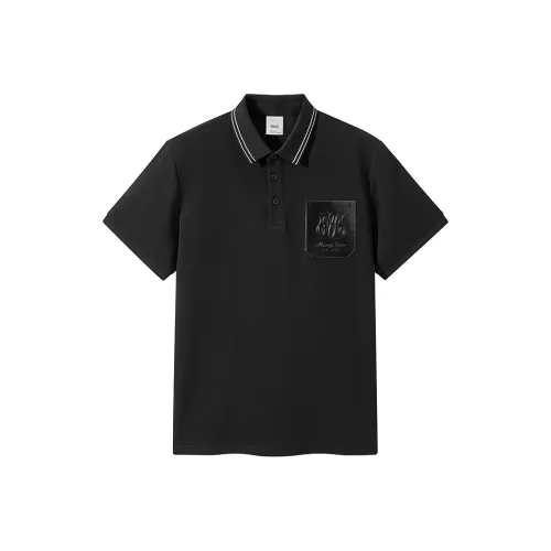 GXG Черная мужская поло