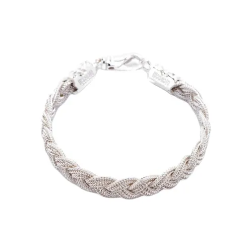 EMANUELE BICOCCHI 925 стерлинговое серебро керамика браслеты унисекс серебряный