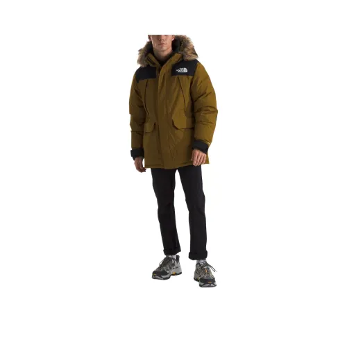 THE NORTH FACE McMurdo PARKA Пальто Мужское Трава Зеленый Черный