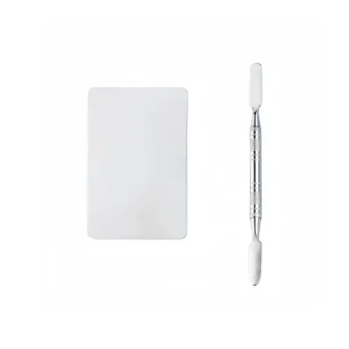 FOYULE Палетка для макияжа MAKE UP Инструменты One Swipe Clean Материал Нержавеющая сталь