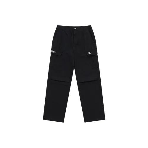 MLB Preppy Style Collection New York Yankees FW24 Карго Брюки Унисекс Черный