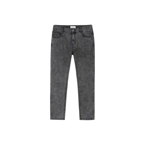 DAVID NAMAN SS24 Джинсы Мужские Серые