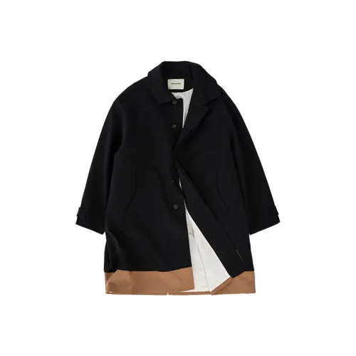 Halfwayhouse Тренчкот Мужской Черный