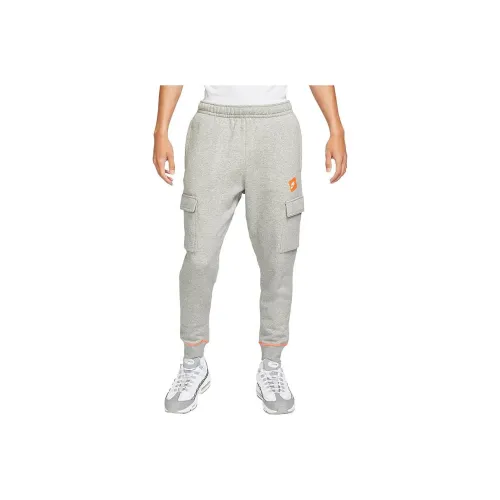 Nike Gray Men's Casual Pants Nike Серый Мужской Повседневные Брюки
