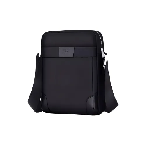 SEPTWOLVES Oxford Сумка через плечо Большая Мужская Черная