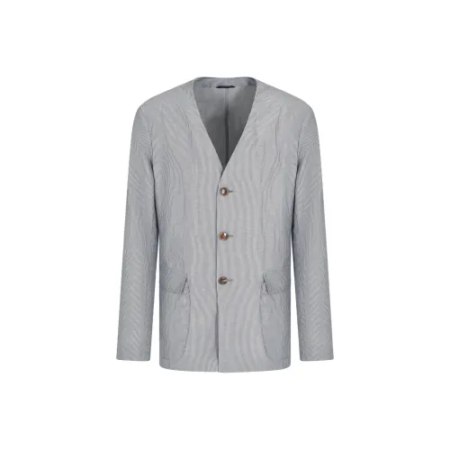 AMANI Бизнес-костюм Пальто Мужское Серое