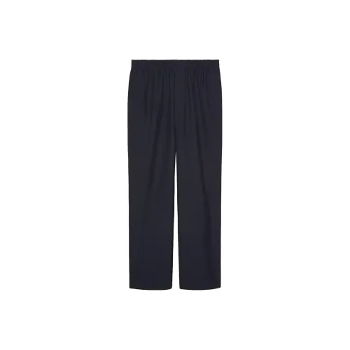 GUCCI SS24 Вязаные тренировочные брюки Мужские Морской синий