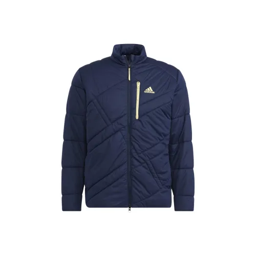 Adidas WIND.RDY Длинный рукав Утеплённые куртки и пальто Мужской Морской синий