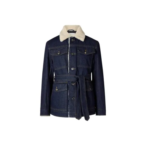 DRIES VAN NOTEN Синий Мужской Куртки