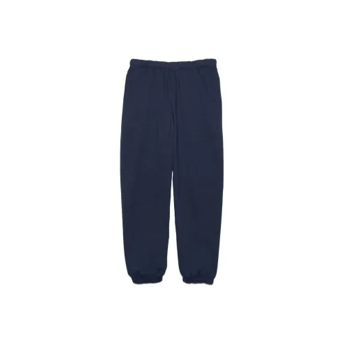 Nanamica SS24 Темно-синие мужские вязаные тренировочные брюки