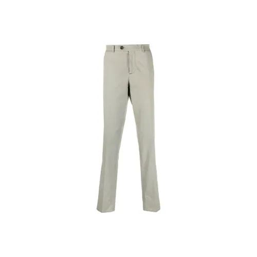 BRUNELLO CUCINELLI Повседневные брюки Мужские Белый мрамор