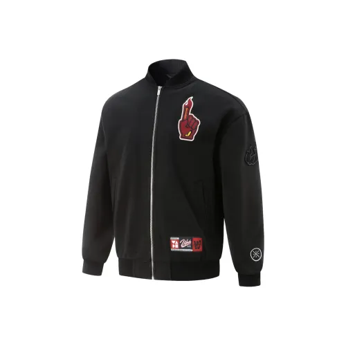 LINING Хлопковый пуховик Мужской Черный