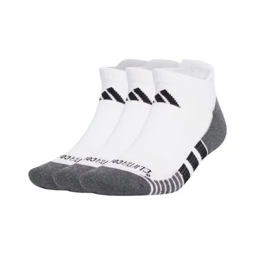 Adidas PerformanceClimacool Низкие носки унисекс 3 упаковки белый черный