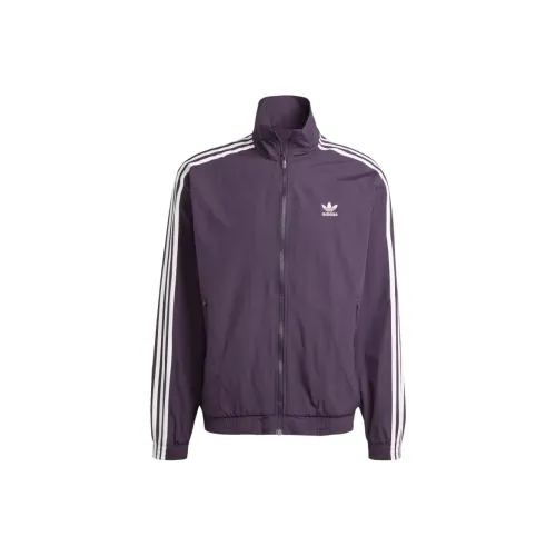 Adidas Originals Adicolor Куртки и Пальто Мужской Фиолетовый
