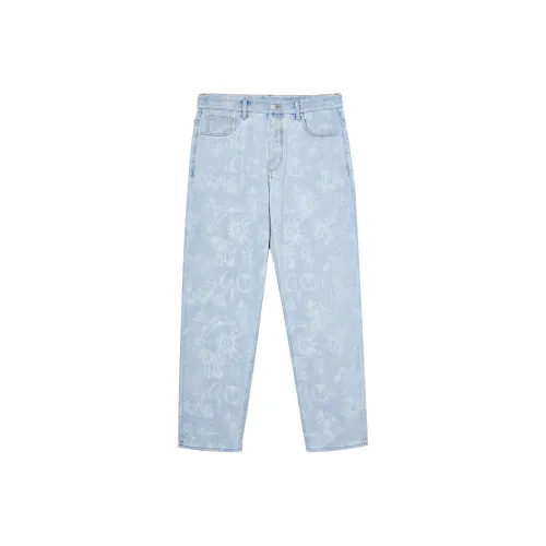 JACK JONES Medium Blue Denim E39 Men's Jeans JACK JONES Средне-голубой деним E39 Мужские джинсы