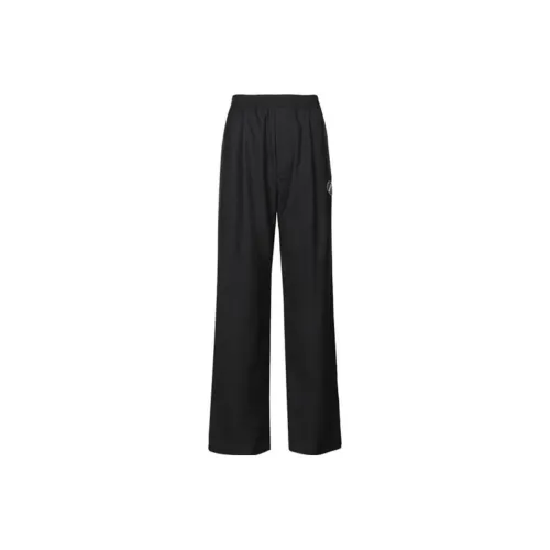 WE11DONE Черные унисекс повседневные брюки