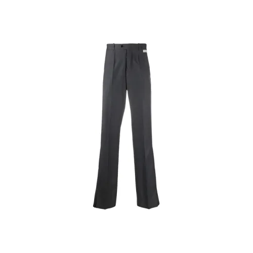 Off Белый FW21 Серый Мужские костюмные брюки