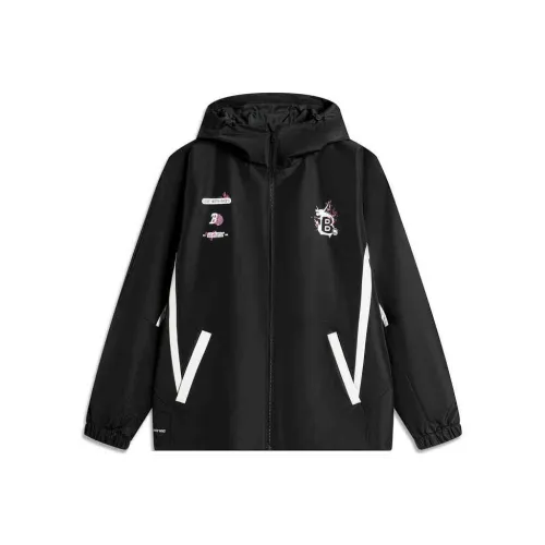 Лайнер BadFive Collection Basketball Collection Тренчкот Мужской Черный Сливочный