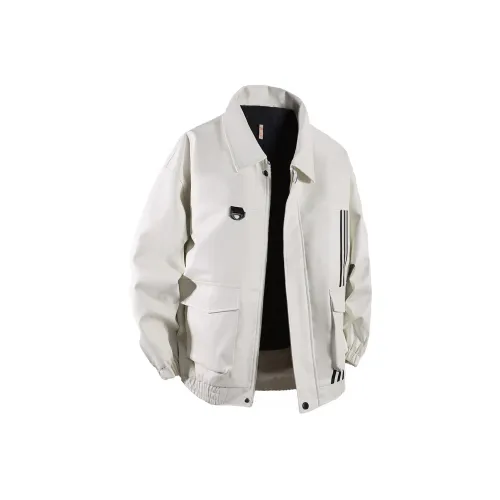 Paddy Julia Кожа Куртка Унисекс