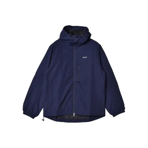 HUF Куртки и Пальто Мужской Темно-синий Синий