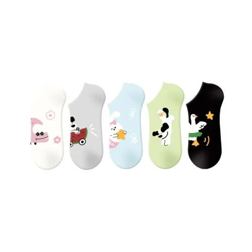 DJUNGLE No Show Носки Унисекс 5 пар