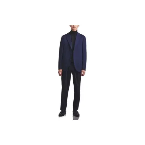 UNITED ARROWS Мужские брюки для костюма морского синего цвета