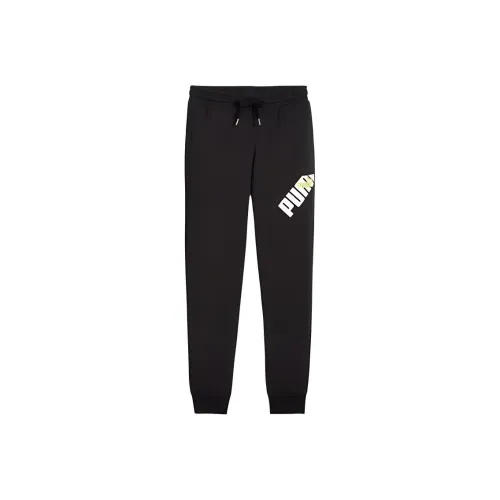 PUMA POWER Track Pants Вязаные Тренировочные Брюки Мужские Черные