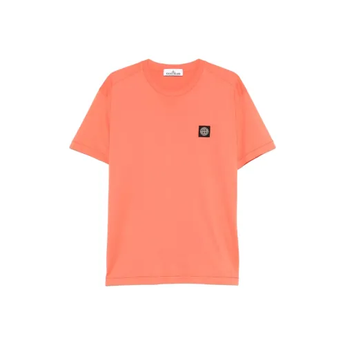 STONE ISLAND Герань Апельсин Мужская T-Рубашка