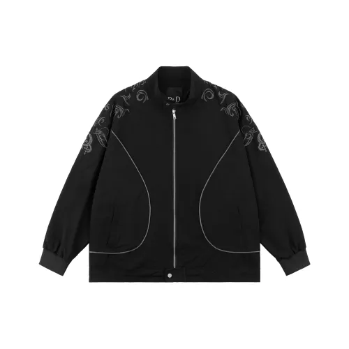 PILOTDRAGON P D 24FW Куртки и Пальто Унисекс Черный