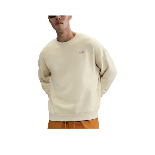 Nike Толстовка Мужской Светлый хаки Светлый хаки Парашют Бежевый