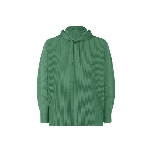Homme Plissé Issey Miyake Свитшот Мужской Зеленый