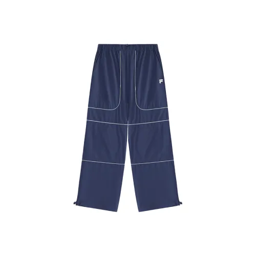 FILA FUSION LIFE Повседневные брюки Мужские Ink Rain Синий
